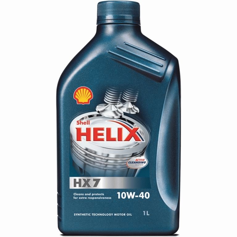 Olej silnikowy SHELL 10W40 HELIX HX7 1L