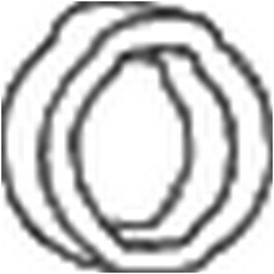 Wieszak ukladu wydechowego BOSAL 255-356