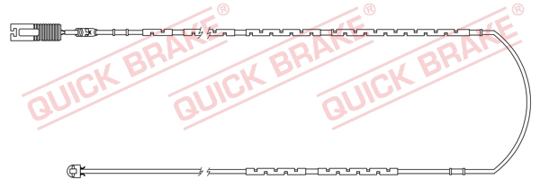 Czujnik zużycia klocków QUICK BRAKE WS 0192 B