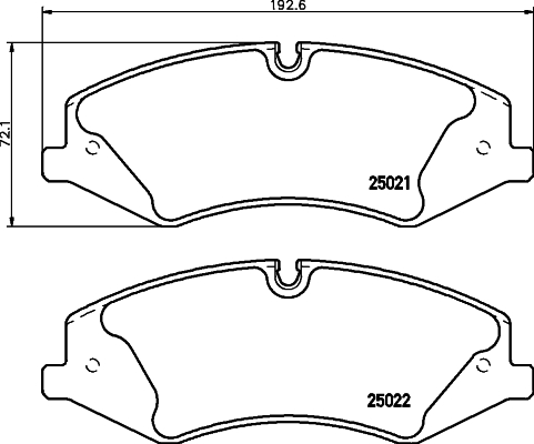 Klocki hamulcowe HELLA PAGID 8DB 355 015-081