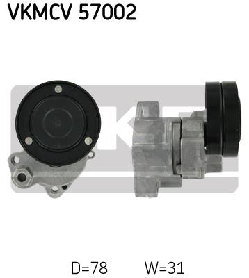 Rolka napinacza paska osprzętu SKF VKMCV 57002