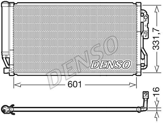 Skraplacz klimatyzacji DENSO DCN05035