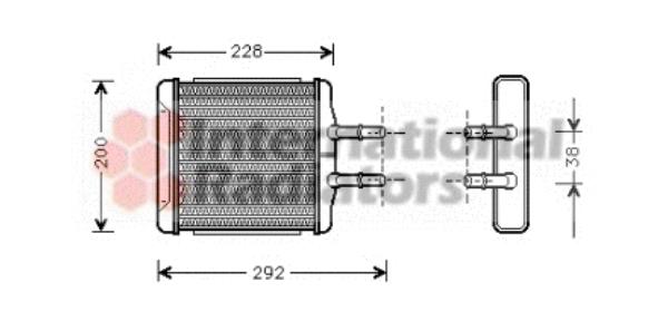 Nagrzewnica VAN WEZEL 81006027