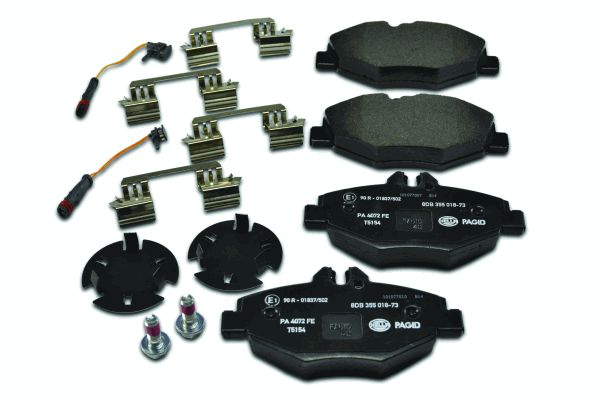 Klocki hamulcowe HELLA 8DB 355 018-731