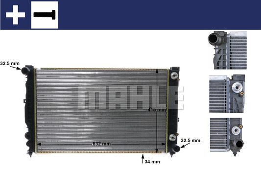 Chłodnica MAHLE CR 648 000S