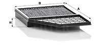 Filtr kabinowy MANN-FILTER CUK 32 011/1