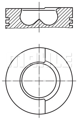 Tłok MAHLE 008 29 00