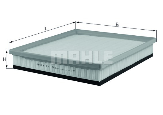 Filtr powietrza KNECHT LX 1583