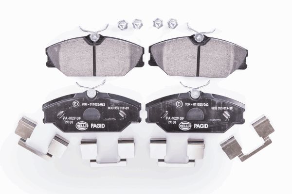Klocki hamulcowe HELLA 8DB 355 019-391
