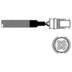 Sonda lambda DELPHI ES10581-12B1