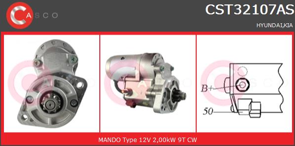 Rozrusznik CASCO CST32107AS