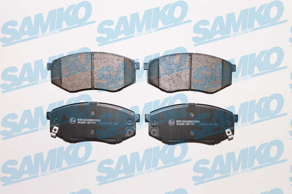 Klocki hamulcowe SAMKO 5SP1757
