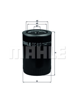 Filtr oleju KNECHT OC 613