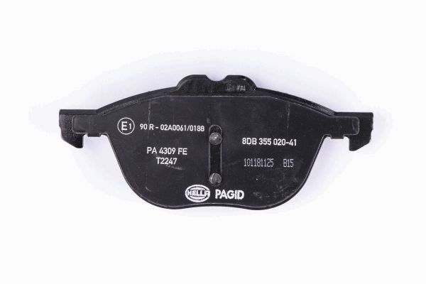 Klocki hamulcowe HELLA 8DB 355 020-411