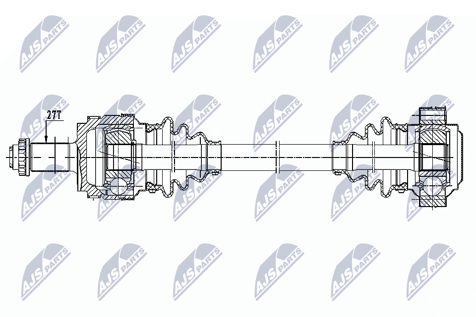 Dystans gumowy, resorowanie NTY AB-MZ-022