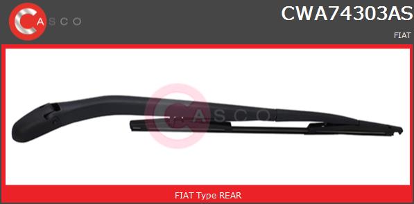 Ramię wycieraczki CASCO CWA74303AS