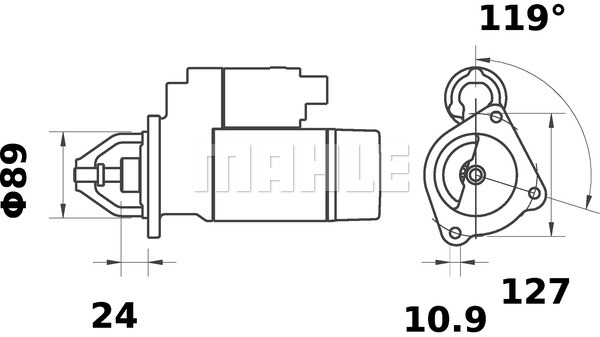 Rozrusznik MAHLE MS 84