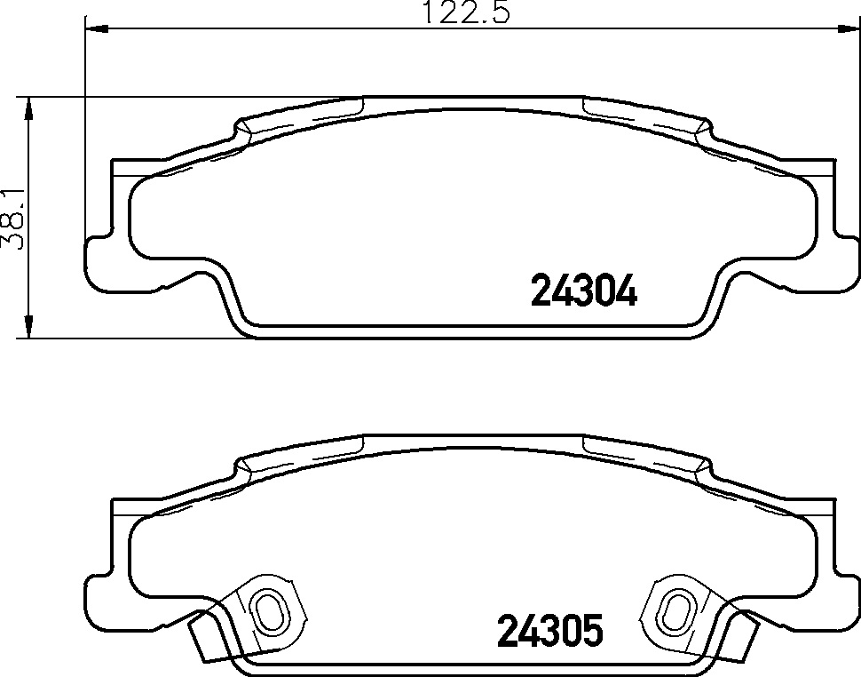 Klocki hamulcowe BREMBO P 09 007