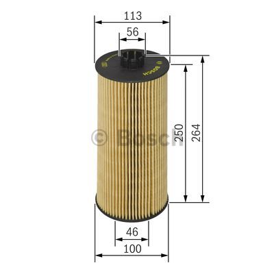 Filtr oleju BOSCH F 026 407 042