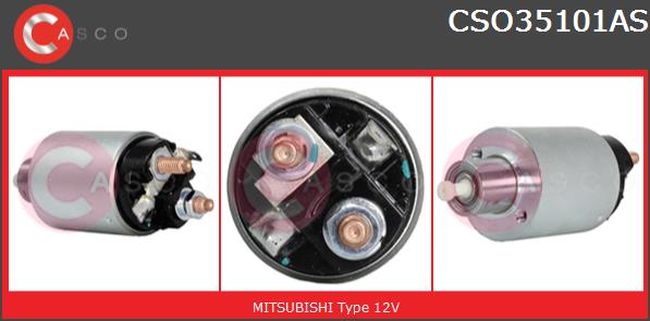 Elektromagnes rozrusznika CASCO CSO35101AS