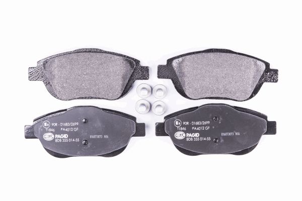 Klocki hamulcowe HELLA 8DB 355 014-551