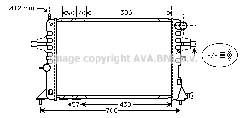 Chłodnica AVA QUALITY COOLING OLA2252
