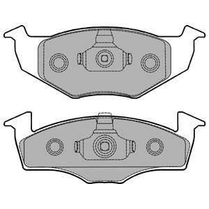 Klocki hamulcowe DELPHI LP1249