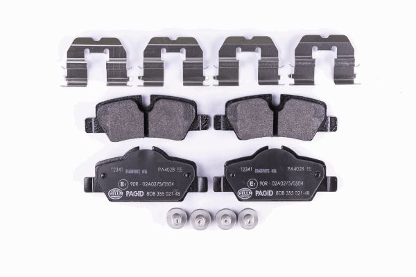 Klocki hamulcowe HELLA PAGID 8DB 355 021-481