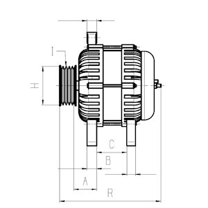 Alternator HC-CARGO 116300