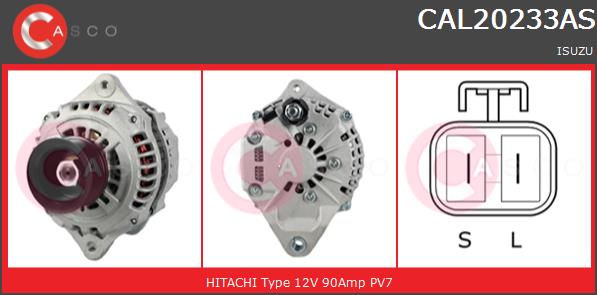 Alternator CASCO CAL20233AS