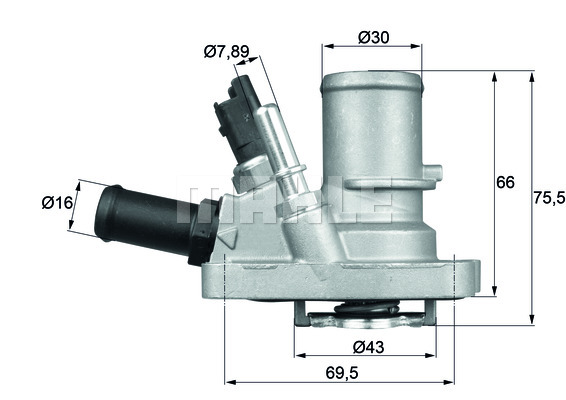Termostat MAHLE TI 144 88