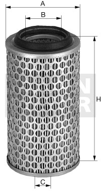 Filtr powietrza MANN-FILTER C 36 1142