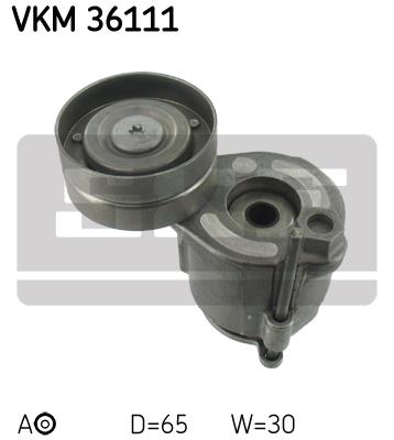 Rolka napinacza paska osprzętu SKF VKM 36111