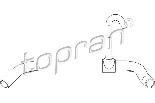 Przewód układu chłodzenia TOPRAN 111 799