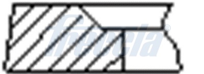 Pierścienie tłokowe FRECCIA FR10-500900