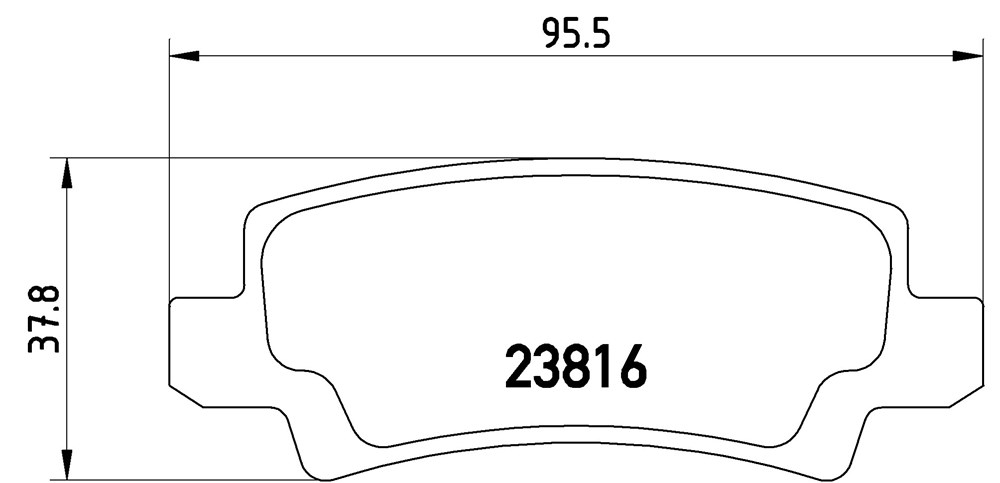 Klocki hamulcowe BREMBO P 83 065