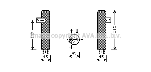 Osuszacz klimatyzacji AVA QUALITY COOLING HYD157