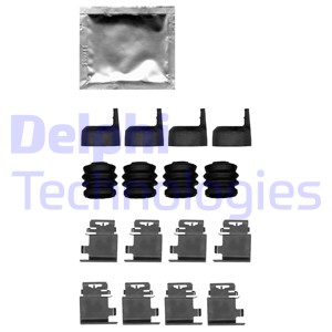 Zestaw akcesoriów montażowych  klocków hamulcowych DELPHI LX0687