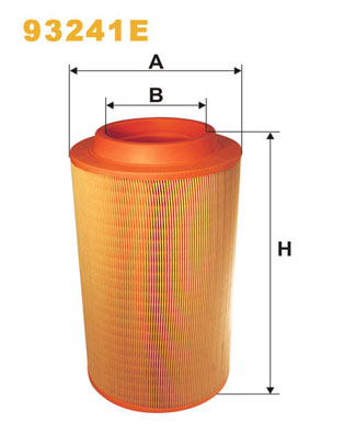 Filtr powietrza WIX FILTERS 93241E