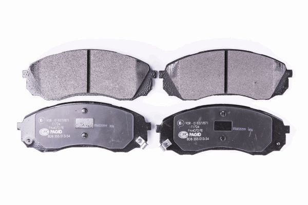 Klocki hamulcowe HELLA 8DB 355 013-541
