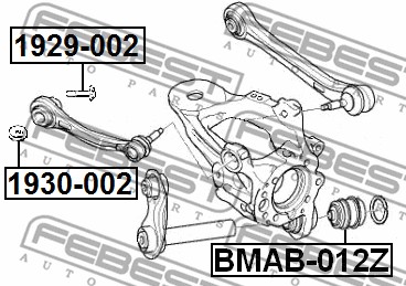 Tuleja wahacza FEBEST BMAB-012Z