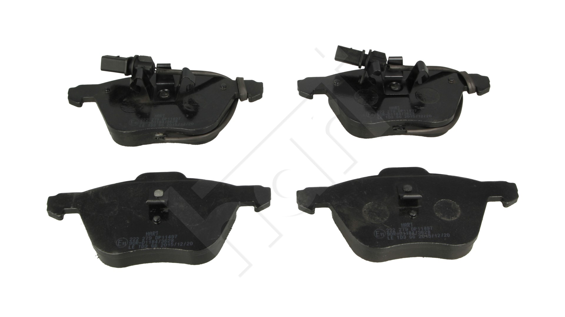 Klocki hamulcowe HART 222 279