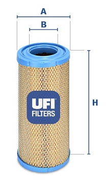 Filtr powietrza UFI 27.232.00