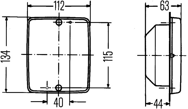 Lampa przeciwmgielna HELLA 2NE 003 236-301