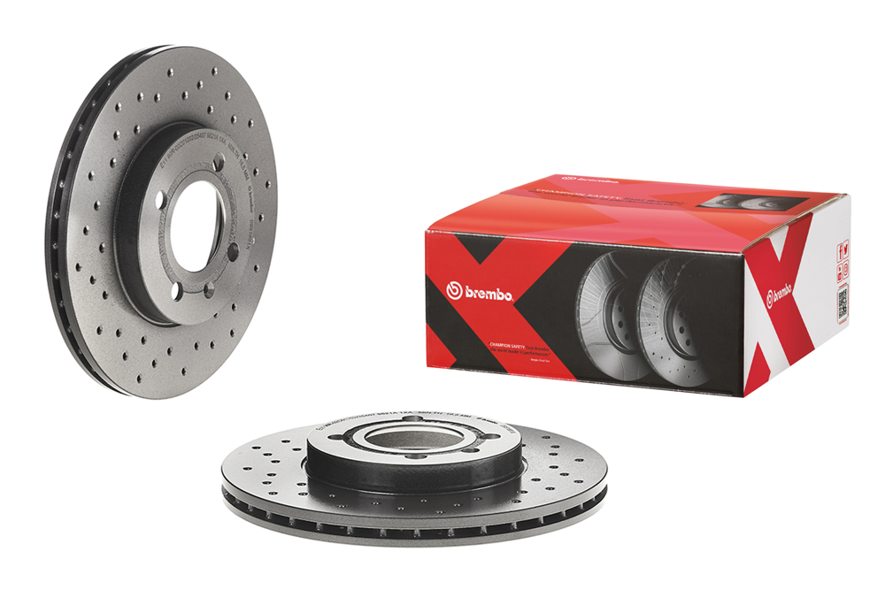 Tarcza hamulcowa BREMBO 09.5166.1X