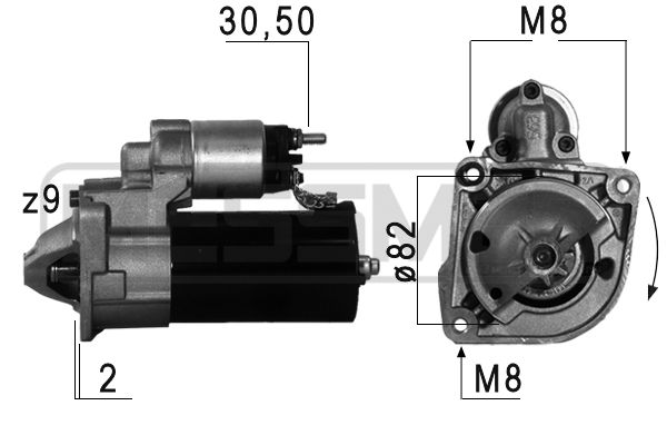 Rozrusznik ERA 220610A