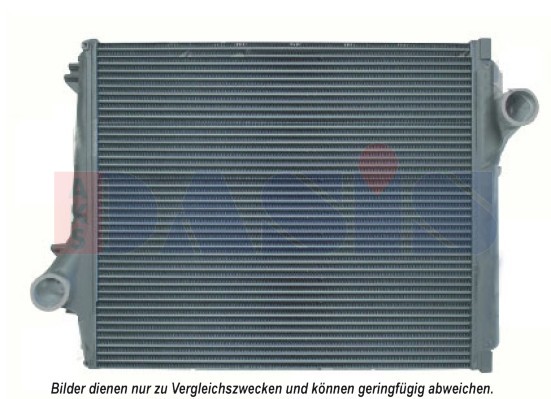 Chłodnica powietrza intercooler AKS DASIS 287015N