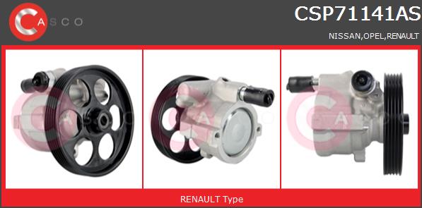 Pompa wspomagania CASCO CSP71141AS