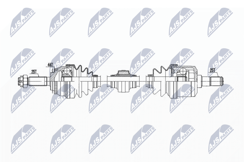 Wał napędowy NTY NPW-HY-613