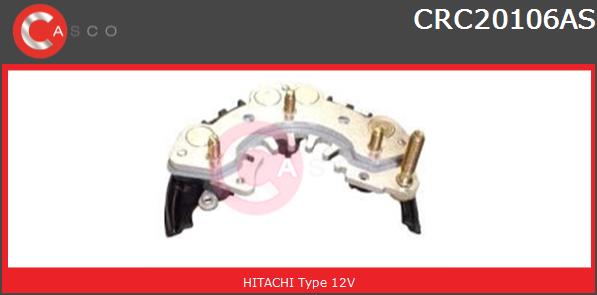Mostek prostowniczy alternatora CASCO CRC20106AS
